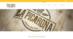 Desktop Screenshot of dycom.com.mx